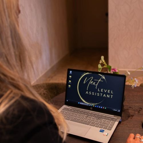Overzicht van diensten van Next Level Assistant met focus op structuur, ondersteuning en overzicht voor ondernemers.